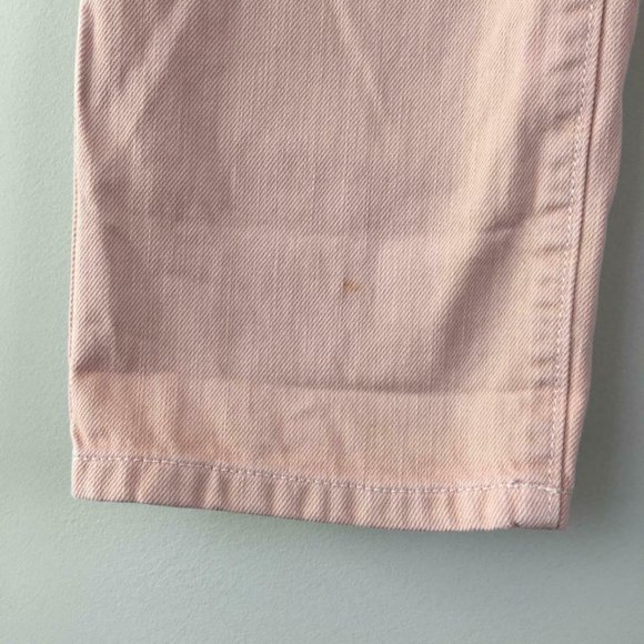 LOFT Button Fly Pink Straight Boyfriend Jeans 26 2 - Picture 7 of 11